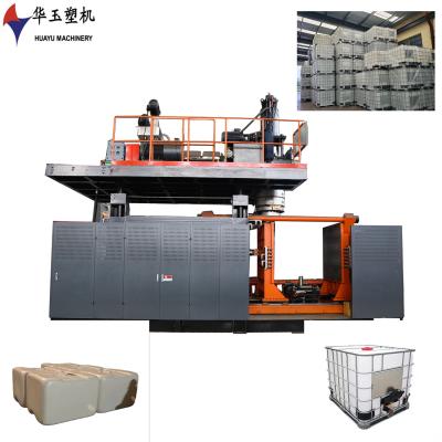 China Huayu 1000L Chemical Transport IBC with 10-Layer Automatic Blow Molding Machine à venda