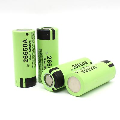 China Rechargeable ODM Lithium Ion 26650 Battery Cell High Speed DC Output for sale