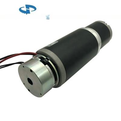 China 63mm Planetary Gearbox Golf Cart DC Motor 12V 8N.M Option For Electric Brake for sale