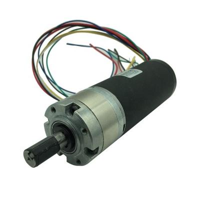 China 42mm Planetary Gearbox BLDC Motor With Brakes Encoder Driver / Controller Integrated for sale