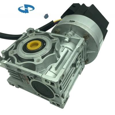 China 86BL Motor de engranaje de gusano de corriente continua sin escobillas de alto par con caja de cambios NMRV050 en venta