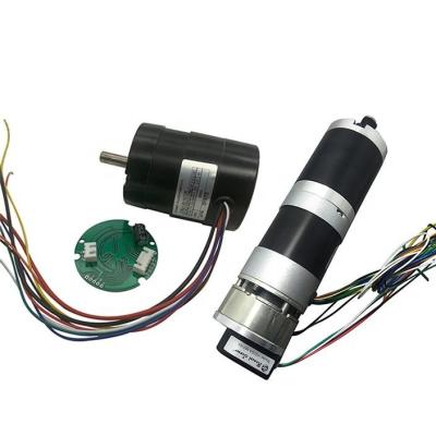China 56JXE450k.57BL 12v 24v 5nm 10nm 20nm 30nm BLDC Gear Motor With Gearbox for sale