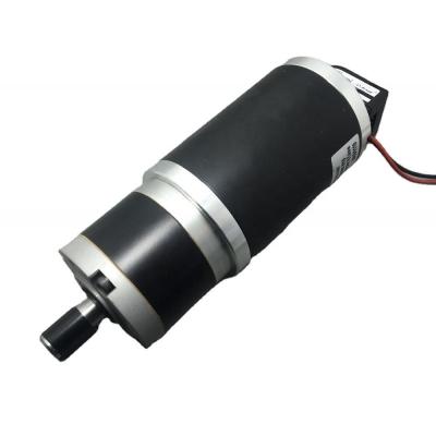 China 63mm High Torque 24 Volt DC Planetary Geared Motor With Optical Encoder And Brake for sale