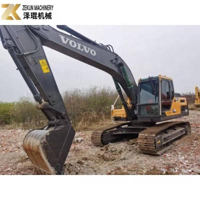 China Volvo 210 Excavator EC210D EC210DL Excavadoras usadas 21 toneladas Peso operacional à venda