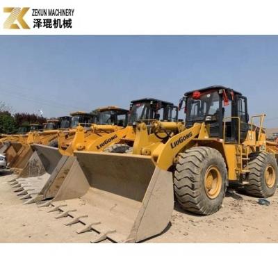 China Liugong ZL50 Used Wheel Loaders ZL50CN 162KW 17000 17100 Kg Machine Weight for sale