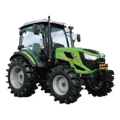 China Tractor verde de 100 hp 4WD Tractor novo para uso agrícola à venda