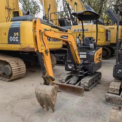 China 10.3KW Sany SY16C 1.6Ton Mini Excavator With Rubber Tire And Original Hydraulic Pump for sale