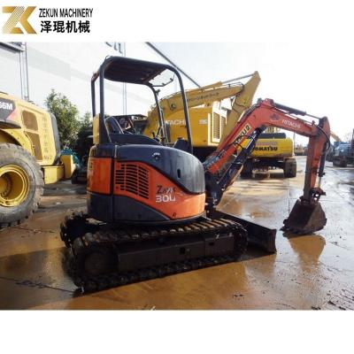 China Normal rotação Hitachi ZX30 Excavator ZX30U Mini Bager máquina de perfuração e fresagem à venda