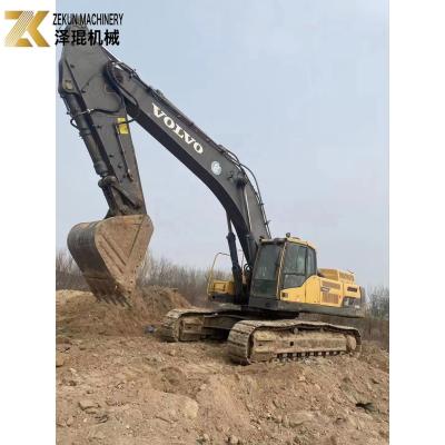 China Gran Excavadora Volvo 480 Usada EC480DL 48 toneladas Excavadora de segunda mano en venta