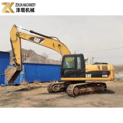 China CAT 320D Crawler Excavator Used in Japan 20930 KG Machine Weight CAT Hydraulic Valve for sale