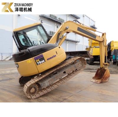 China Komatsu PC78US Excavadora PC78 US 7 toneladas de peso operativo para Japón Mini utilizado por KOMATSU en venta