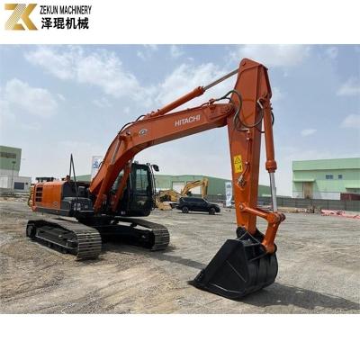 Chine Excavatrice de taille moyenne utilisée 22 tonnes Hitachi 220 Excavatrice ZX220LC à vendre