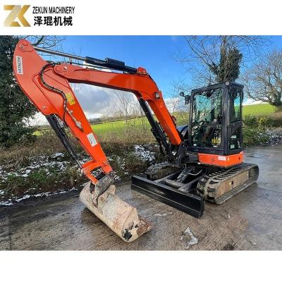 Chine 2016 Backdigger 5,5 tonnes Hitachi Zaxis 55 Petite excavatrice utilisée ZX55U à vendre