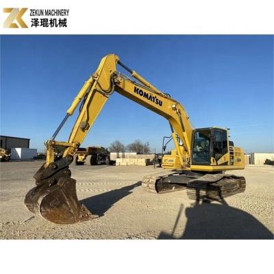 China 110KW Middle Construction Equipment Crawler Excavator Used Komatsu PC 210-LC 7 Rubber Pads for sale