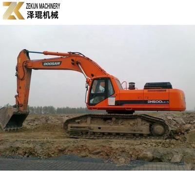 China DH500 50T Excavadora usada Doosan 500 DH500LC-7 Equipo de trabajo pesado en venta