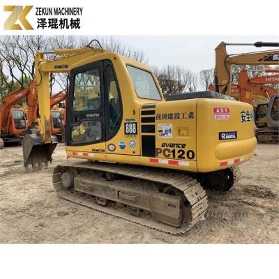 China 2016 Usado Komatsu PC120-6 Excavadora de rastreo 120 6 8 Para excavación agrícola en venta