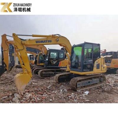 Chine 0.35m3 Bucket Utilisé Komatsu Excavator PC 70 8 7T Utilisé Komatsu Mini Excavator à vendre