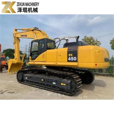 中国 中古のKOMATSU PC450 クローラー掘削機 PC450-7 45T リニューアルされた掘削機 販売のため