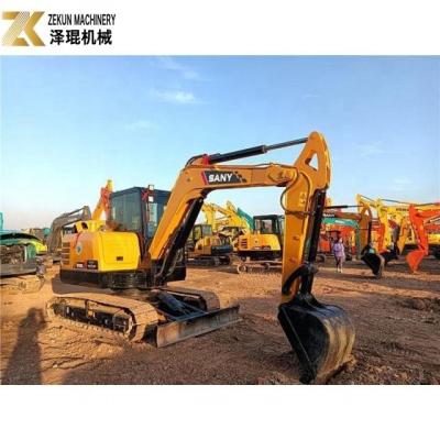 China Usado Sany 60 Excavadora Crawler SY60C PRO excavadora de segunda mano en venta