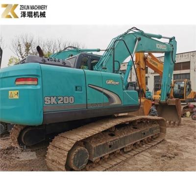 China Original Design Used Kobelco SK 200 200-8 Blue Second Hand Excavator for sale