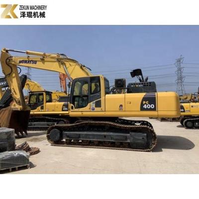 China Excavadora Komatsu PC400 de 40 toneladas Excavadora Komatsu de segunda mano de 257 kW en venta