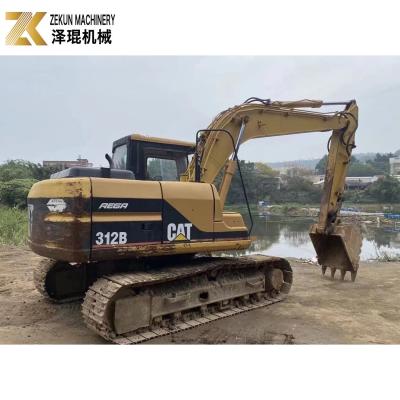 China 2000 Year Cat 312B Used Crawler Excavator 12Ton 63KW Second Hand Excavator for sale