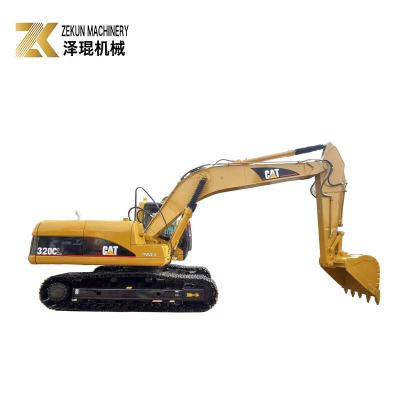 China Excavadora de 20 toneladas CAT 320CL con excavadora de rastreo usada en venta