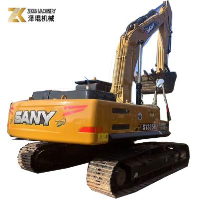 Chine Excavatrice Sany de 35 tonnes utilisée 1,5 M3 avec soupape hydraulique à vendre