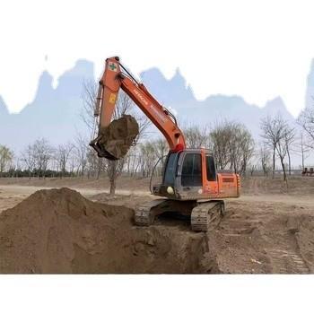 Chine Japon Original 12 tonnes Hitachi 120 Excavator en caoutchouc piste avec Isuzu Alternateur 120 Ampère à vendre
