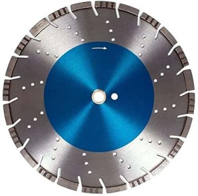 China 12-24 Inch Alternating Segments Laser Welded Concrete Diamond Saw Blade for sale