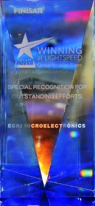 Special Recognition for Outstanding Efforts - JOPTEC LASER CO., LTD
