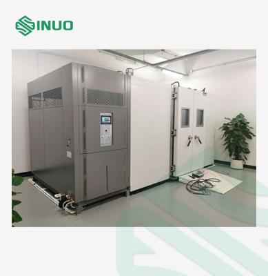 China IEC60068-2-1 Cámara de ensayo ambiental de temperatura y humedad de entrada 12m3 en venta