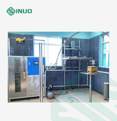 China IEC 60529 Water Ingress Testing Equipment IPX1 IPX4 Vertical Rain Drip Oscillating Tube for sale