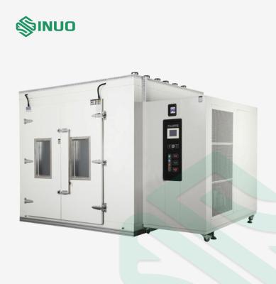 China Constant Temperature Humidity walk in environmental test chamber 13m3 less than 75dB for sale