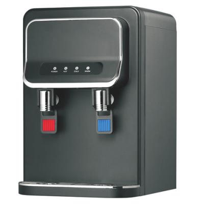 China Countertop Water Cooler Water Dispenser With R134A R600A Compressor Cooling for sale