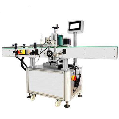 China Precision Self Adhesive Sticker Labeling Machine For Erlenmeyer Flask Round Bottle for sale