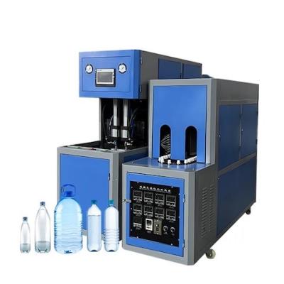 China Semi Automatic Bottle Blowing Equipment , 2 Cavity PET Blowing Machine for 2000ml for sale