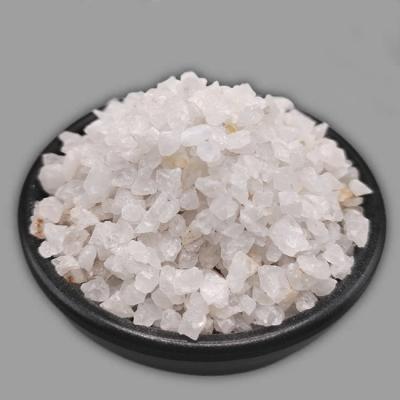 China Materiais de consumo brancos leitosos do tratamento da água, areia de quartzo para a filtragem 2.65g/Cm3 da água à venda