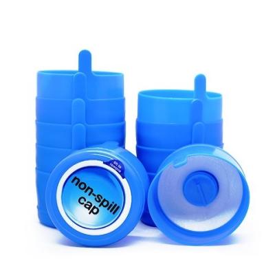 China No el derramamiento azul capsula 5 galones para 20 litros botella de agua del cuello de 55 milímetros en venta