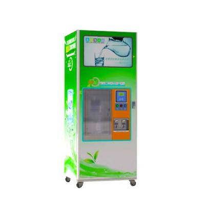 China Máquina de venda automática da água potável da osmose reversa a fichas com filtragem de 9 fases à venda