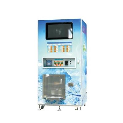 China 220 Volt Ice Making Pure Water Vending Machine With CE ISO Certificate for sale