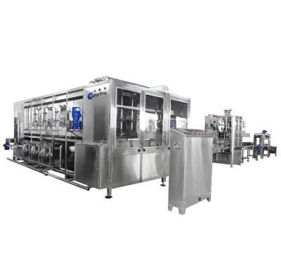 China 600BPH Drinking Water Filling Machine , 5 Gallon Water Bottling Machine Full Automatic for sale