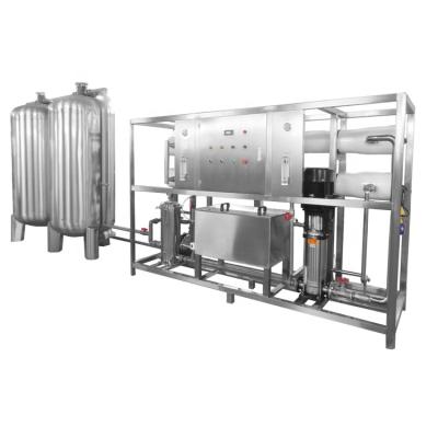 China 1000L/H Stainless Steel RO Water Treatment Plant Operation Temperature 5-45℃ Te koop