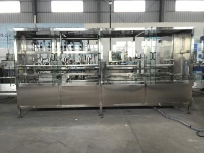 China Vloeibare vloeistofvulmachine van roestvrij staal 5 liter flessenmachine Te koop
