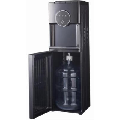China Home Standing Water Cooler Dispenser For Standing Bottom Loading Installation Hot Water Tap With Safety Lock for sale