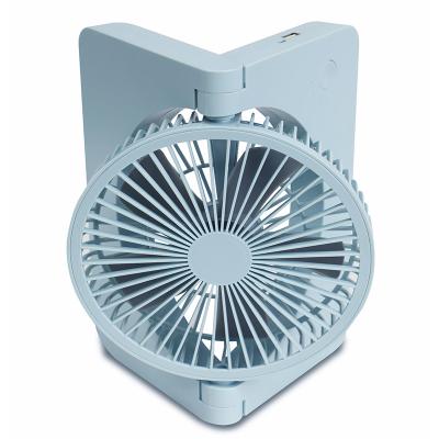 China Speeds Adjustable Usb Rechargeable Portable Fan With 4000mAH Battery for sale