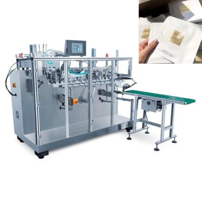 China Moisturizing Soothing Facial Mask Packing Machine 80mm 50Hz Non Woven Cosmetic for sale