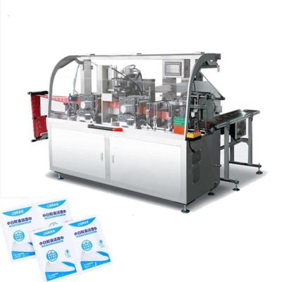 China La preparación automática de alta calidad del alcohol rellena la fabricación de la máquina/de la máquina del cojín del alcohol en venta