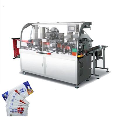 China 380V Spunlace Nonwoven Wet Wipes Packaging Machine，reliver itching wipes packing machine for sale