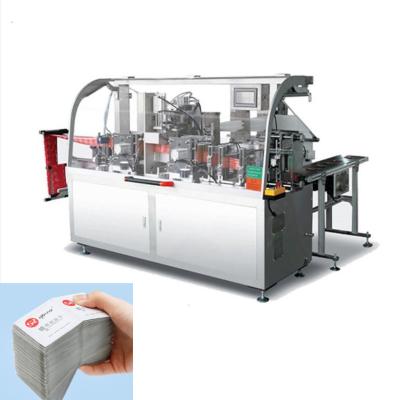 China Medical Cleaning Alcohol Prep Pad Packing Machinery 4.8KW Nonwoven Fabric for sale